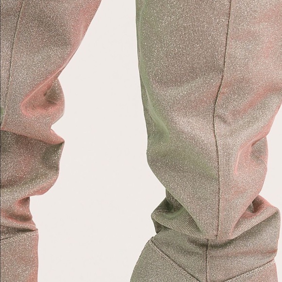 Free People Slouchy Shimmer Boots - Picture 5 of 8